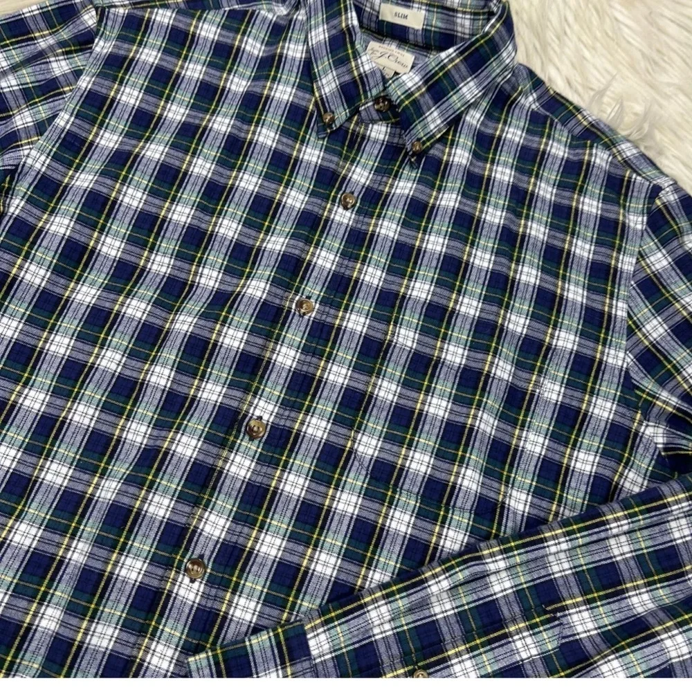 J. Crew Slim Fit Brushed Twill Button Down Shirt